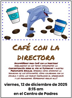 Coffee with the Principal Spanish